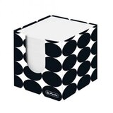 Herlitz Stolna kocka s papirom 9x9x9 cm, 700 listova, kartonska, Just Black, | shoptok.hr