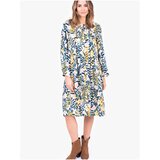 Brakeburn White Women Patterned Shirt Dress - Women Cene