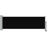  Uvlačiva bočna tenda za terasu 80 x 300 cm crna | shoptok.hr
