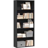 vidaXL Ormarić za knjige crni 80x30x189 cm konstruirano drvo | shoptok.hr