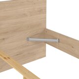 Tvilum Bračni krevet u dekoru hrasta bez podnice 140x200 cm u prirodnoj boji Naia – | shoptok.hr