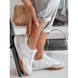 DStreet Sportowe sneakersy damskie INFAMES białe | shoptok.hr