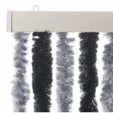  Zastor protiv muha sivo-crni 118 x 220 cm od šenila | shoptok.hr
