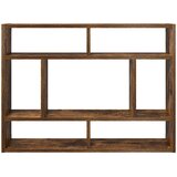  Zidna polica boja hrasta 75 x 16 x 55 cm konstruirano drvo | Eponuda.com
