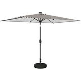  Suncobran za vrt s LED svjetlima i postoljem 200 x 300 cm | Eponuda.ba