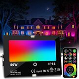 HEKEE 40 W RGBW LED reflektor IP66 z daljincem u