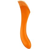 Satisfyer Naprstni vibrator Candy Cane, oranžen | Shoptok.si