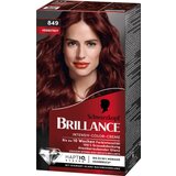 Schwarzkopf Brillance barva za lase - Intensive Color Cream - 849 Autumn Red Brown Cene