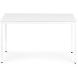 Modern Home stol za kuhinju i blagovaonicu za 4–5 osoba / računalni stol 120 × 60 cm – bijeli | shoptok.hr