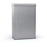 Brezdotični senzorski koš za odpadke, 50 l, nerjaveče jeklo, mehko zapiranje, baterijsko napajanje, LED prikazovalnik, časovnik