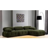 bubble green L1-O1-1R-PUF green corner sofa Cene