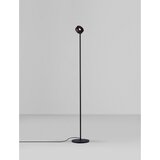 Nova Luce Mat črna kovinska LED stoječa svetilka z upogljivo konstrukcijo/zatemnitvena (vi&amp;scaron;ina 121 cm) Irida &amp;ndash; Slike