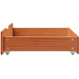  Ladice ispod kreveta 2 kom voštano smeđe 75x55x17cm od borovine | shoptok.hr