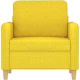  Fotelja Svjetložuta 60 cm od tkanine | Eponuda.com