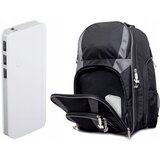 10000mah prenosna baterija led in 3x usb 2.1 powerbank bel | shoptok.hr
