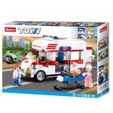 Sluban kocke, ambulantno vozilo sa figurama 328kom | Eponuda.ba