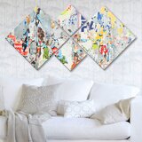 Wallity slika 4MDF128366705, 60x115 cm, 4 dijela | Eponuda.ba