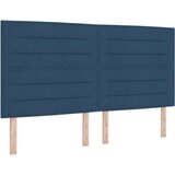  Naslon za glavu Linije Dizajn Plava 180 cm Tkanina | shoptok.hr