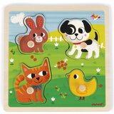 Janod taktilna sestavljanka my first animals | Shoptok.si