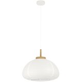 Eglo 44065 - visilica na sajli summerhill 1xE27/40W/230V prečnik 55 cm bela/bež | Eponuda.com
