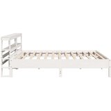 vidaXL Okvir kreveta bez madraca bijeli 180x200 cm od masivne borovine | shoptok.hr