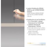SCHÖNER WOHNEN 12577-39 - led prigušiva luster na sajli adriana 2xLED/24W/230V siva | Eponuda.com