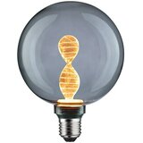 PAULMANN Inner Glow LED žarulja Vintage Globe-Form E27 (E27, Reguliranje: Bez prigušivanja, Topla bijela, 90 lm, Boja: Prozirna, Crna) | shoptok.hr
