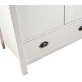  Trokrilni ormar Hill bijeli 127 x 50 x 170 cm masivna borovina | Eponuda.com