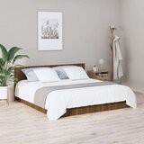 vidaXL Posteljno vzglavje rjava hrast 200x1,5x80 cm konstruiran les | Shoptok.si