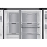 Samsung RS80F65KDFEF Stran ob strani z vodo, No Frost+, Premium crna jeklo. | Shoptok.si