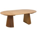 House Nordic Okrugao proširiv blagovaonski stol s pločom stola u dekoru hrasta ø 120 cm Osaka – | shoptok.hr