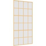  Klizna vrata zlatna 102,5x205 cm matirano staklo ESG i aluminij | Eponuda.com
