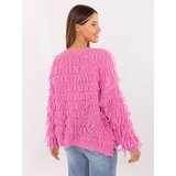 RUE PARIS Sweater-MI-SW-1308.21-pink | Shoptok.si