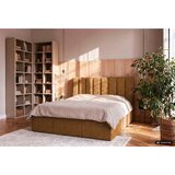 Boxxx OBLAZINJENA POSTELJA 160 cm x 200 cm , tekstil opečnato rjava | Shoptok.si