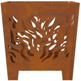 vidaXL Čelik otporan na vrijeme/Smeđa 40 x 40 x 40 cm Izdržljiva | shoptok.hr