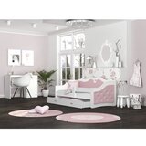  dečiji tapacirani krevet lili exclusive - rozi - 160x80 cm Cene