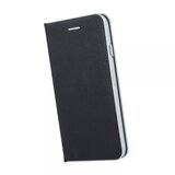  Premium preklopna torbica Samsung Galaxy A51 A515 - črna s srebrnim robom Cene