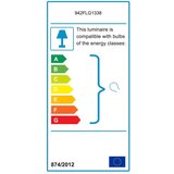 Opviq lights Stojeća svjetiljka sa staklenim sjenilom (visina 27 cm) Viran – | shoptok.hr