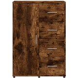  Komoda 2 kom boja dimljenog hrasta 60x31x84cm konstruirano drvo Smeđa | Shoptok.si