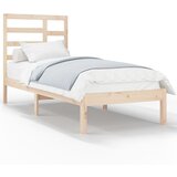 The Living Store Posteljni okvir iz trdnega lesa 90x190 cm - Posteljni Okvir, (21523419) | Shoptok.si
