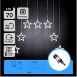led spoljašnji niz 70xLED/230V 1,2x1m IP44 hladno belo, zvezdano
