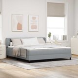  Krevet s opruga kutije Svjetlosiva 180 x 200 cm tkanina | shoptok.hr