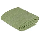 green green hand towel