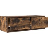 vidaXL TV omarica dimljeni hrast 80x31x25,5 cm inženirski les | Shoptok.si