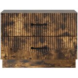  Noćni ormar s ladicama Dimljeni hrast 62 x 34,5 x 44,5 cm | shoptok.hr