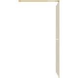  Stijenka za walk-in tuš sa staklom ESG zlatna 100 x 195 cm | Eponuda.ba