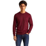Tommy Hilfiger Puloverji PIMA ORG CTN CASHMERE MW0MW28046 Rdeča Cene