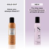 ALFAPARF MILANO Semi di Lino Style&Care Firming mousse strong hold pjena za učvršćivanje za kosu 250 ml | shoptok.hr