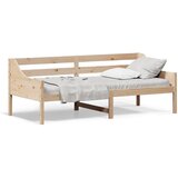 vidaXL Dnevna postelja 100x200 cm trdna borovina Cene