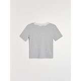 Sinsay Rebrasta bluza s čipkastim izrezom | shoptok.hr